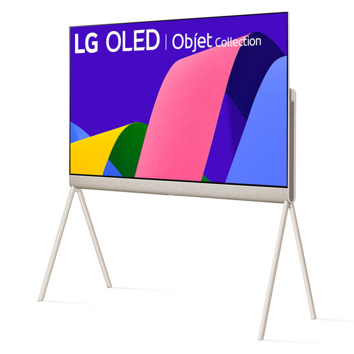 LG 55LX1QPUA | Téléviseur intelligent 55" OLED - 4K Ultra HD - Objet Collection Posé - Cinéma HDR - Processeur IA a9 Gen5 4K - Finition textile-SONXPLUS Thetford Mines