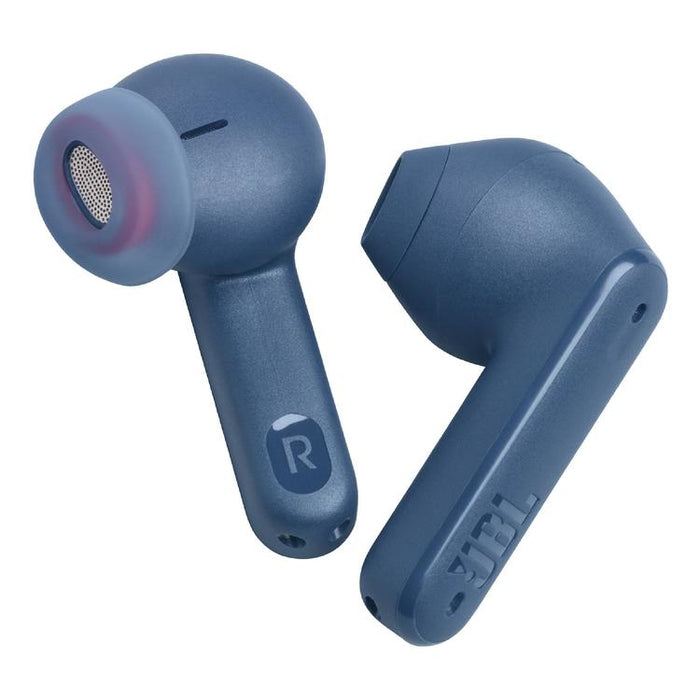 JBL Tune Flex | Écouteurs intra-auriculaires - 100% Sans fil - Bluetooth - Réduction de bruit - Conception Stick-open - IPX4 - Bleu-SONXPLUS.com