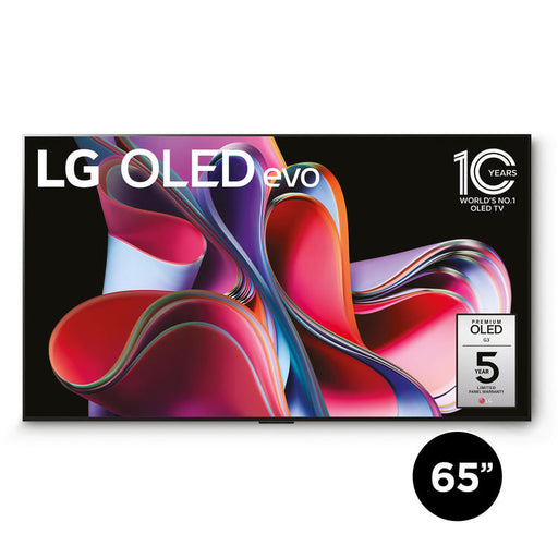 LG OLED65G3PUA | Téléviseur intelligent 65" 4K OLED Evo - Edition Gallery - Série G3 - Cinéma HDR - Processeur IA a9 Gén.6 4K - Noir-SONXPLUS Thetford Mines