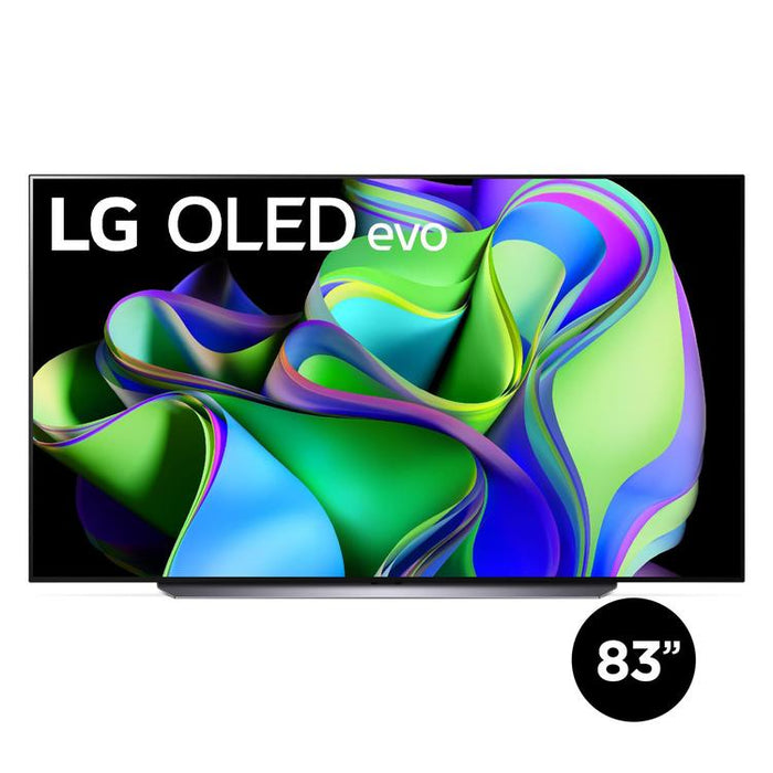 LG OLED83C3PUA | Téléviseur intelligent 83" OLED evo 4K - Série C3 - HDR - Processeur IA a9 Gen6 4K - Noir-SONXPLUS Thetford Mines