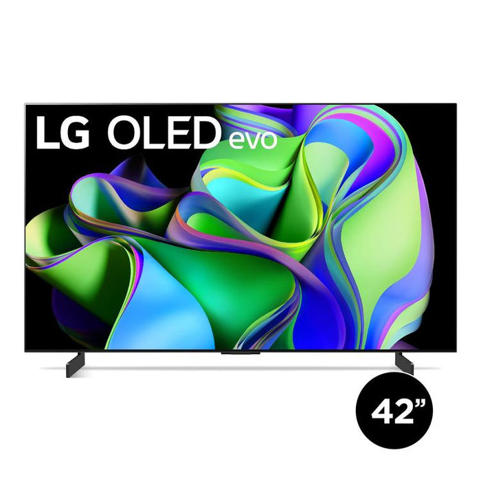 LG OLED42C3PUA | Téléviseur intelligent 42" OLED evo 4K - Série C3 - HDR - Processeur IA a9 Gen6 4K - Noir-SONXPLUS Thetford Mines