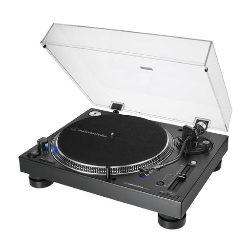 Audio Technica AT-LP140XP-BK | Table tournante Professionnelle - Entraînement direct pour DJ - Noir-SONXPLUS Thetford Mines